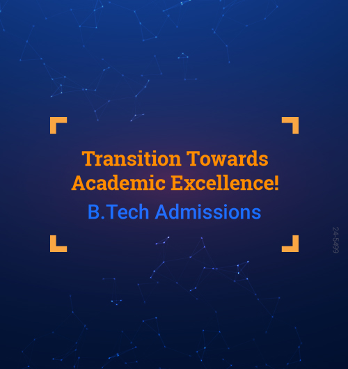 B.Tech Application